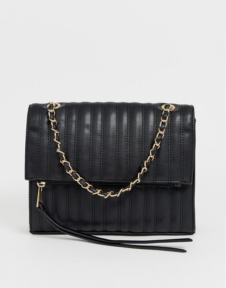 Yoki Chain Strap Mini Cross Body - Black