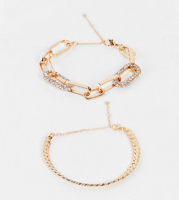 Aldo Mireathiel Statement Stacking Bracelets In Gold