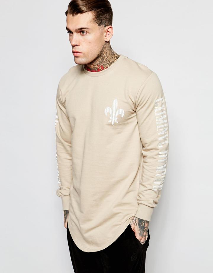 Criminal Damage Long Sleeve T-shirt
