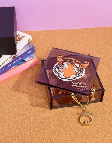 Tatty Devine Tiger Jewelry Box - Multi