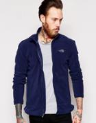 The North Face 100 Glacier Full Zip Fleece - Navy