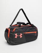 Under Armour Undeniable 4.0 Small Duffle Bag In Black And Red
