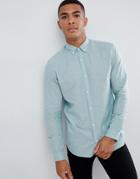 Jack And Jones Premium Linen Mix Shirt - Blue