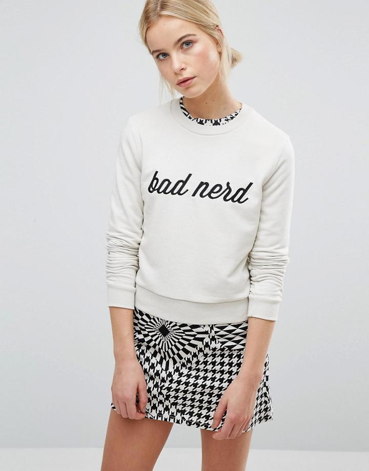 Cheap Monday Win Sweatshirt - Beige