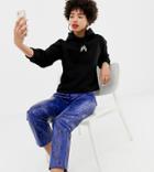 Na-kd Pu Pants With Snake Print In Blue