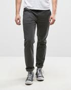 Farah Elm Chino In Slim Fit Gray - Gray
