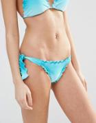 Seafolly Miami Ombre Tie Side Bikini Bottoms - Lapis