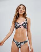 Seafolly Bali Hai Soft Cup Halter Bikini Top - Black