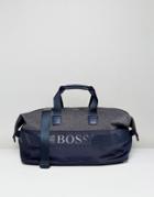 Boss Green By Hugo Boss Mixed Fabric Carryall Navy - Navy