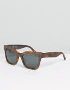 Raen Tinted Lens Sunglasses - Brown