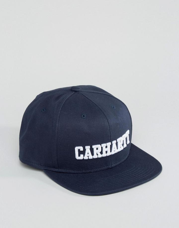 Carhartt Wip X Starter Snapback Cap Walker - Navy