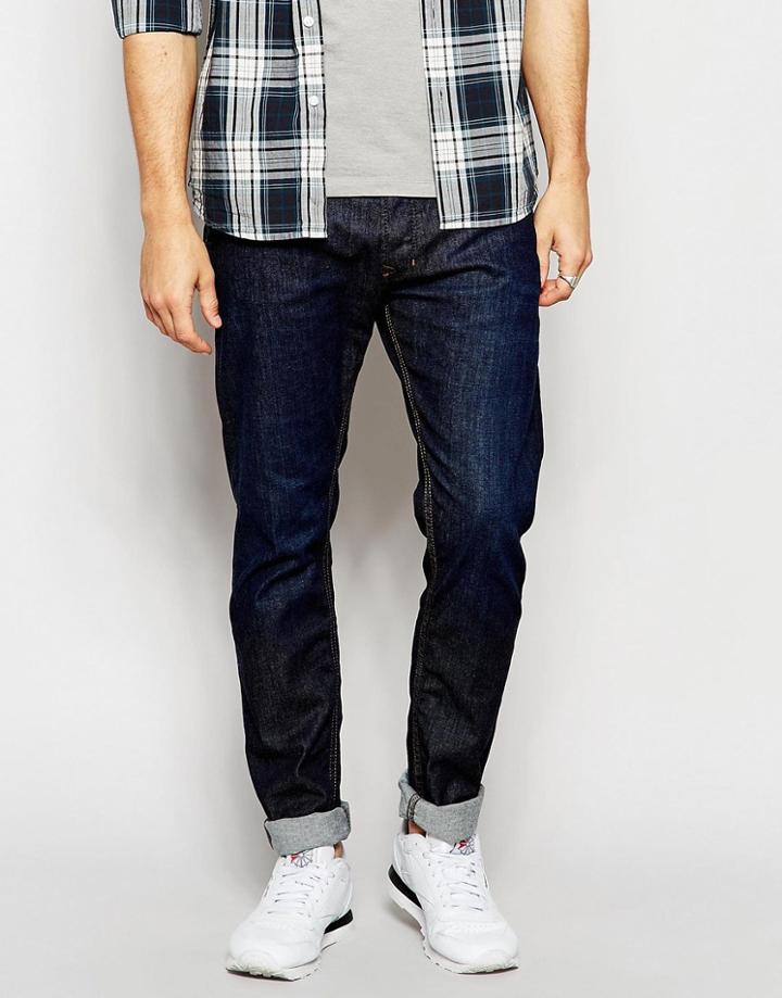 Diesel Jeans Tepphar 842g Skinny Fit Stretch Dark Wash - Dark Wash