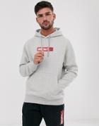 Nike Just Do It Block Logo Hoodie Gray