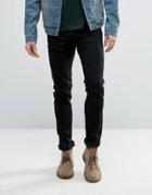 Levi's 510 Skinny Fit Jeans In Nightshine Black
