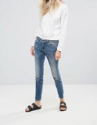 Blend She Casual Canne Slim Jeans - Blue