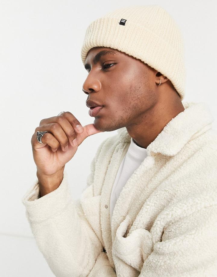 Billabong Arcade Beanie In Cream-copper