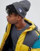 The North Face Salty Dog Beanie Hat In Dark Gray - Gray