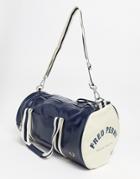 Fred Perry Classic Barrel Bag In Navy