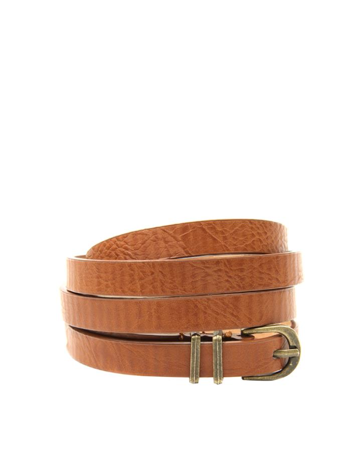 Asos Metal Keeper Super Skinny Waist Belt