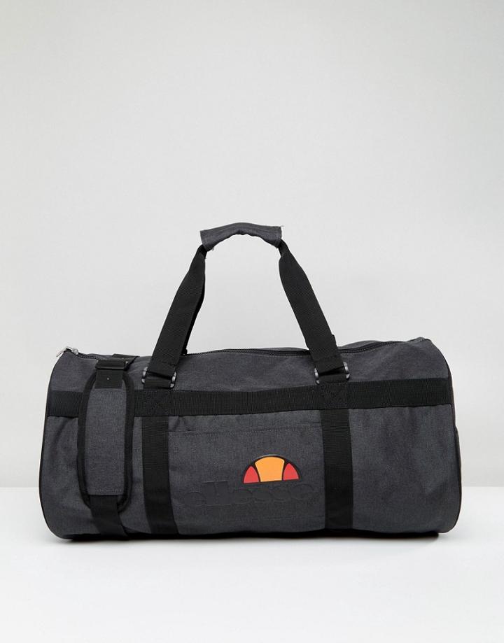 Ellesse Barrel Bag With Logo - Green
