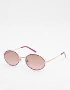 Marc Jacobs 408/s Round Lens Sunglasses-pink