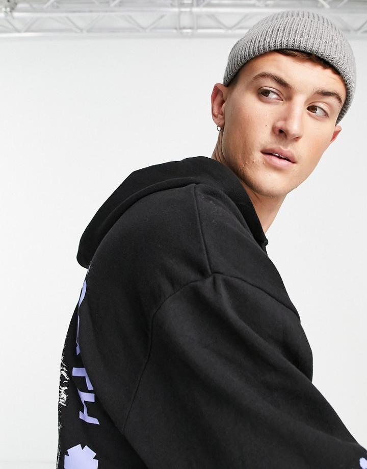 Asos Design Fisherman Beanie In Gray
