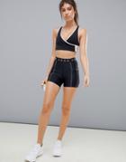 Asos 4505 Fitted Work Out Short - Black
