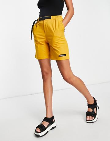 Berghaus Logo Shorts In Yellow