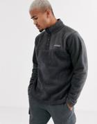 Columbia Steens Mountain Half Snap Fleece In Charcoal