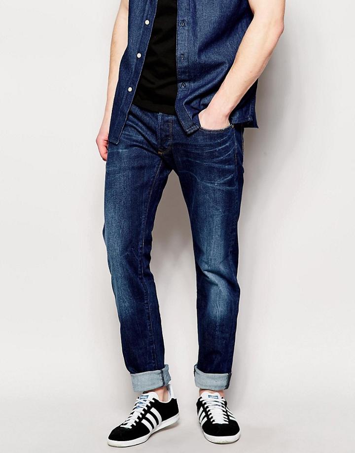 G-star Jeans 3301 Tapered Fit Raw - Blue