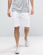 Asos Skinny Short In White - White