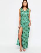 Virgos Lounge Danise Maxi Dress - Blue
