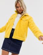 Brave Soul Tedd Borg Western Jacket - Yellow