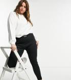 Loose Threads Plus Lounge Leggings In Rib-black