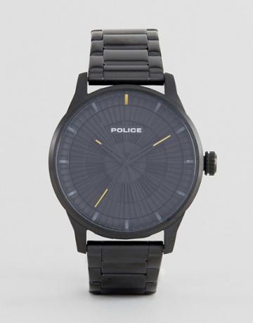 Police Black Bracelet Watch - Black