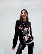 Club L Father Holidays Unicorn Sweater - Multi