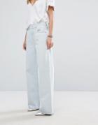 A-gold-e Alana Oversized Straight Leg Jean - Blue