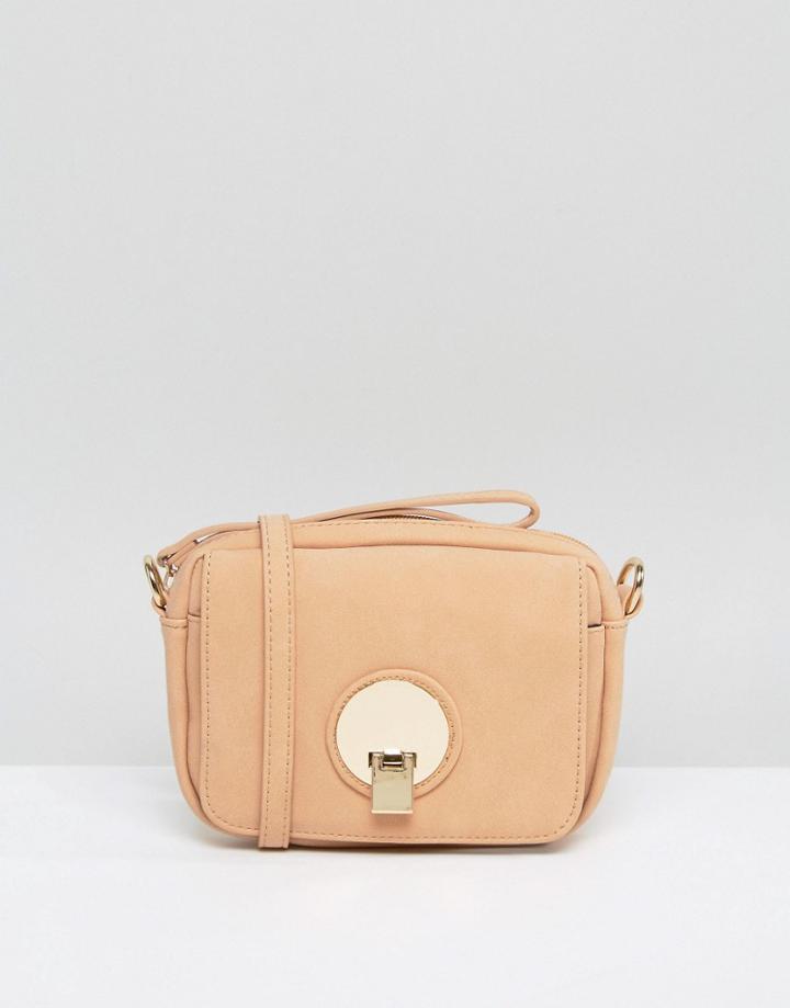Pieces Lene Blush Mini Cross Body Bag - Pink
