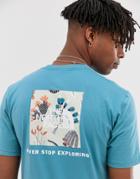 The North Face Red Box T-shirt In Blue - Blue