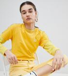 Puma Exclusive To Asos T-shirt With Taping In Yellow - Yellow