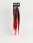 Shrine Halloween 4 Pack Red Ombre Hair Extensions