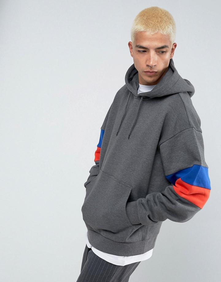Weekday Seagull Hoodie - Gray