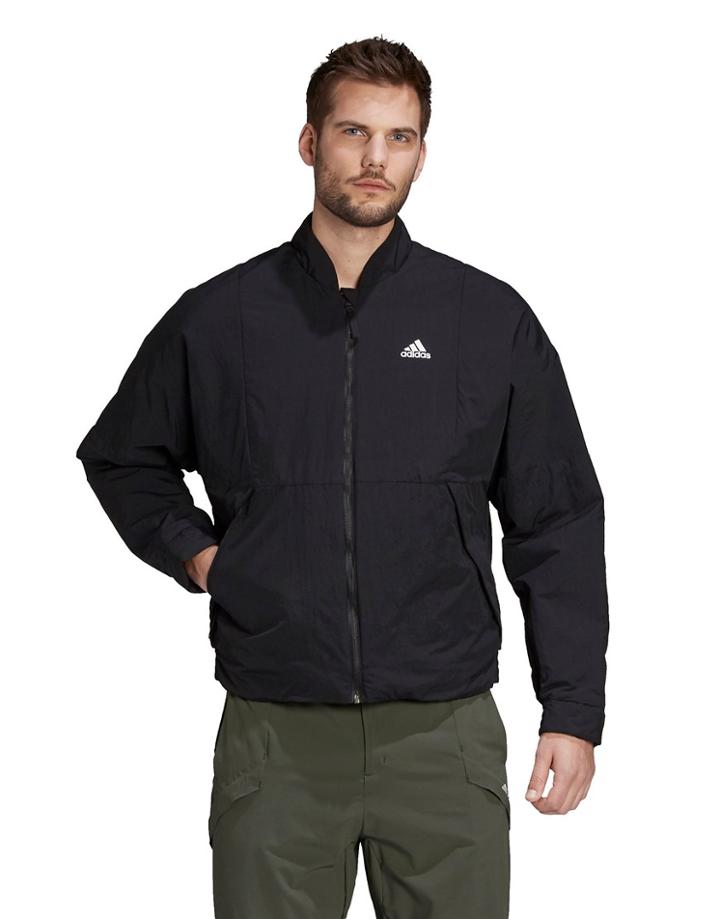 Adidas Outdoors Jacket In Black