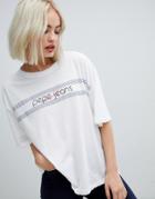 Pepe Jeans Candem Retro Logo T-shirt - White