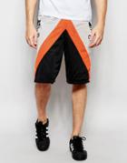 Adidas Originals Sweat Shorts With Color Block Aj7880 - Black