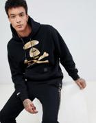 Aape By A Bathing Ape Hoodie With Back Taping In Black - Black