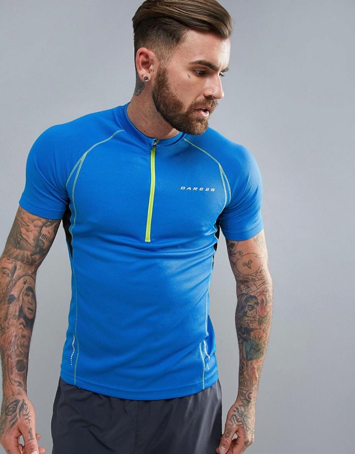 Dare 2b Half Zip T-shirt - Blue