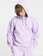 Topman Oversized Hoodie In Lilac - Part Of A Set-purple