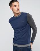 Lambretta Knitted Sweater - Navy