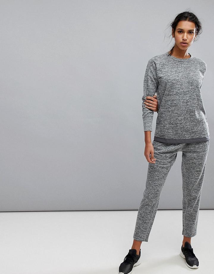 Adidas Reigning Champ Fleece Pant In Gray - Gray